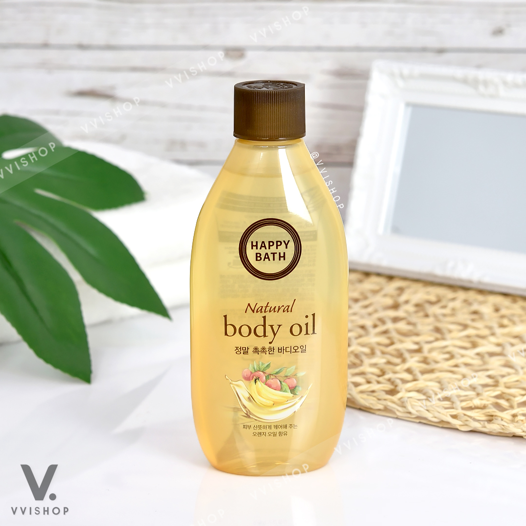 Happy Bath Natural Body Oil 250 ml.
