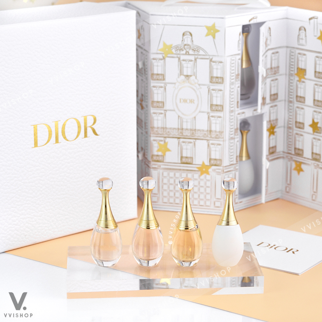 Dior Perfume Miniature Castle Set Limited Edition